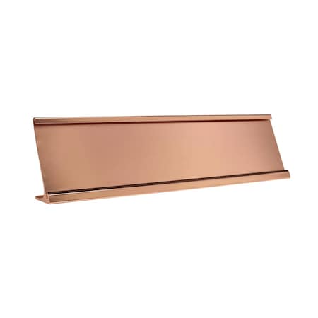 39 In. Rose Gold Desk Plate Extrusion